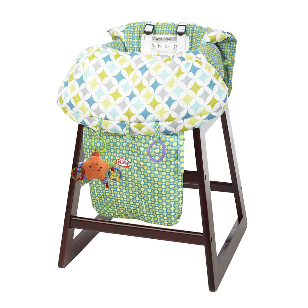 2-in-1 Universal Size Shopping Cart & High Chair Cover