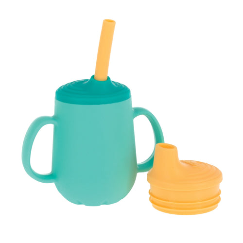 3-Stage Training Cup Set with Handles | Aqua