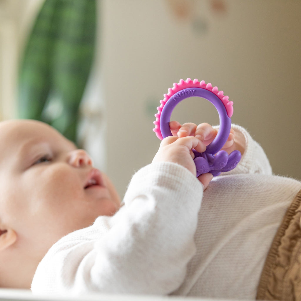 Geo Zoo Silicone Teether