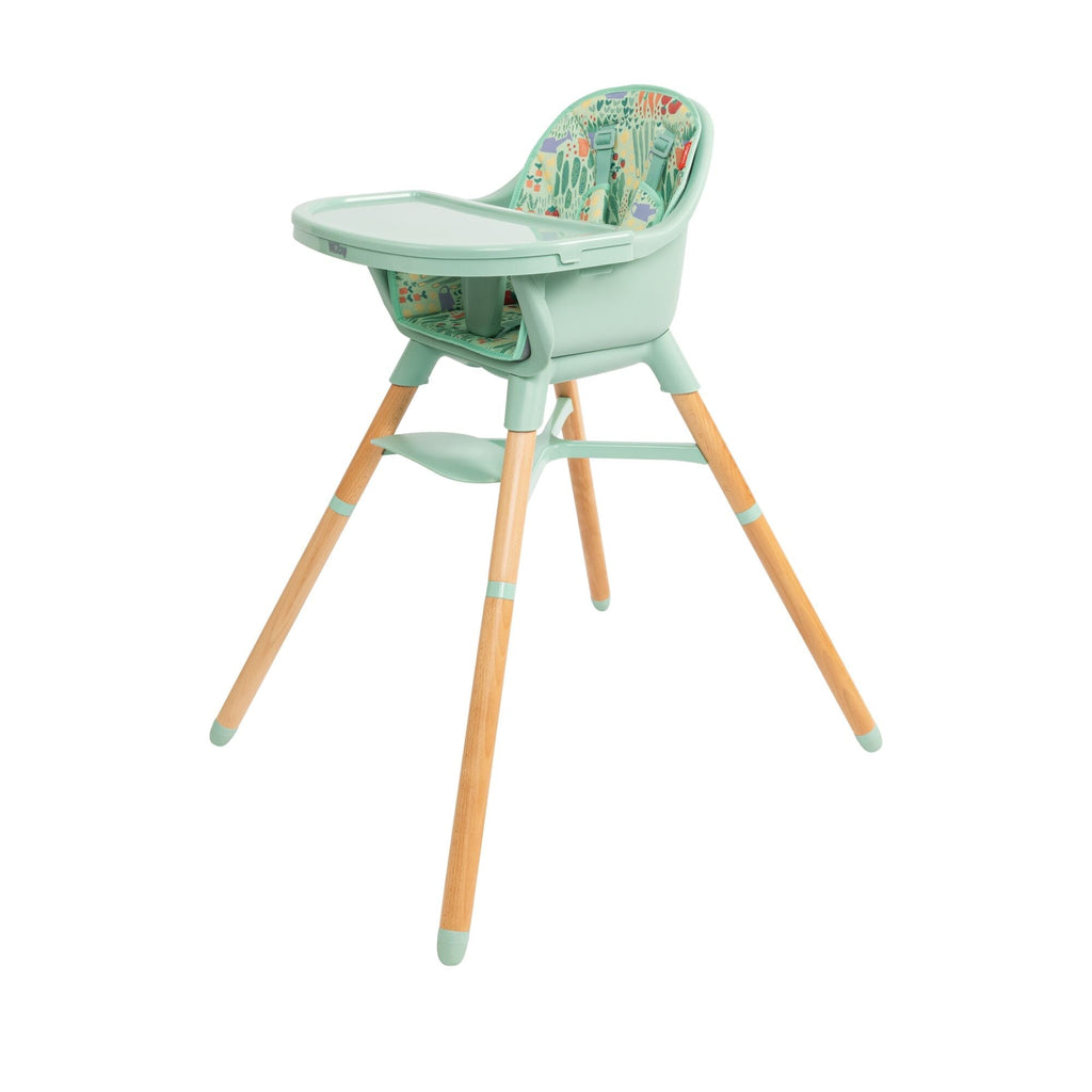 4-in-1 Multi-Use High Chair | Green Garden
